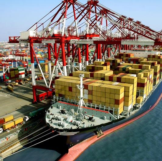 large container ship