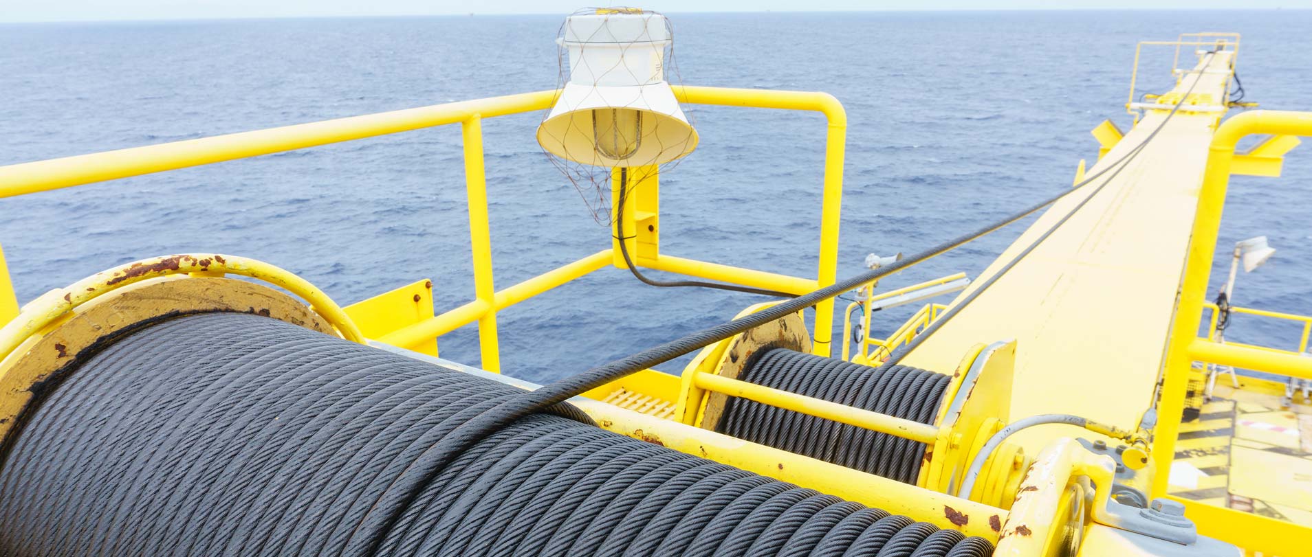 Oiled steel wire rope